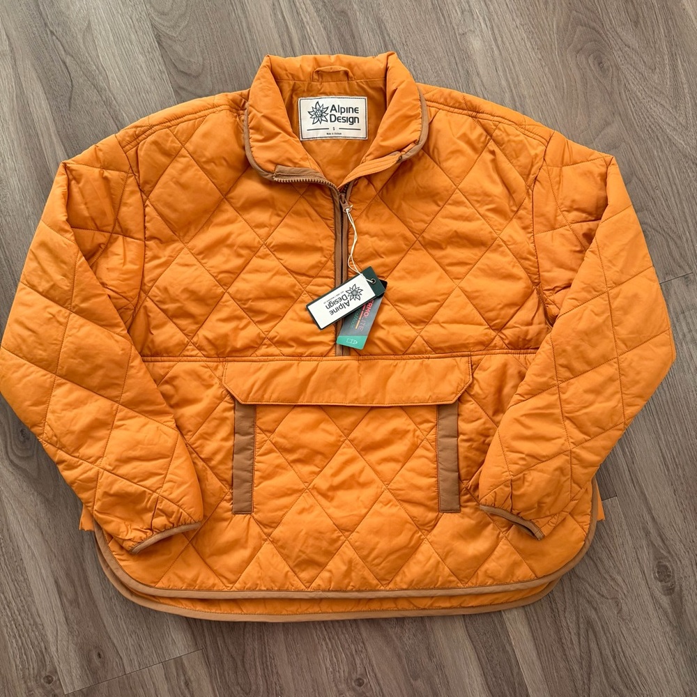 Alpine Design Orange Quilted Jacket
